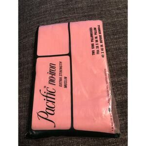 Vintage Pacific King Pillowcases Pink Fortrel 50/50 cotton/polyester
